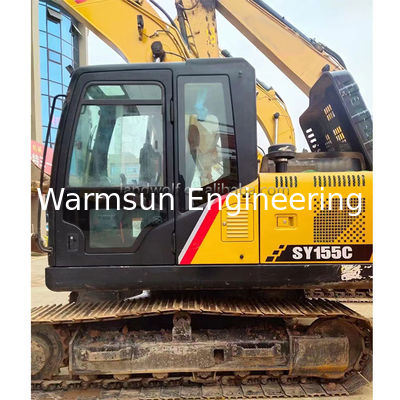 15 Ton Operating Weight Used Crawler Excavator for Landscaping and Farmland Renovation